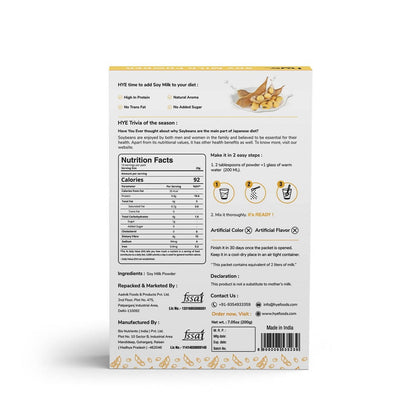 Aadvik Hye Foods Vegan Soy Milk Powder - Distacart