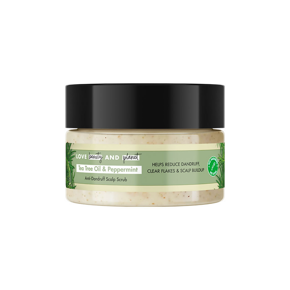 Love Beauty And Planet Tea Tree Oil & Peppermint Scalp Scrub - Distacart