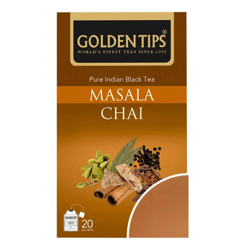 Golden Tips Masala Chai Tea Bags - Distacart