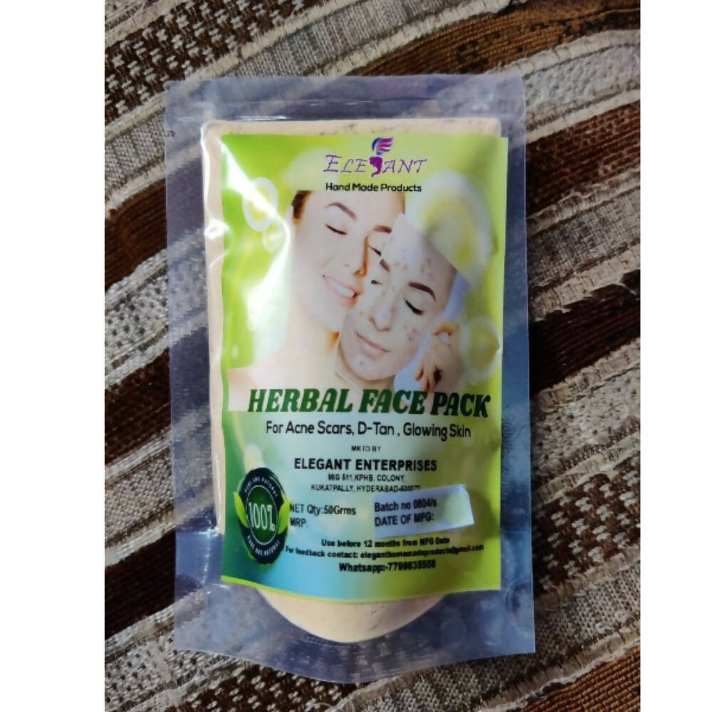 Elegant Handmade Herbal Face Pack - Distacart
