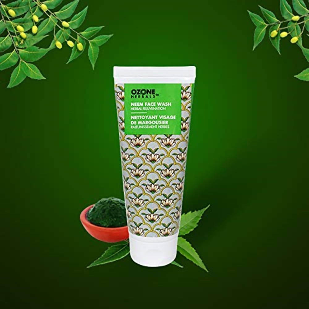 Ozone Herbals Neem Face Wash - Distacart