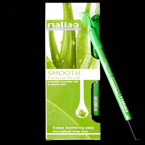Maliao Black Eyebrow Pencils For Ease And Precise Application (Pack Of 12) - Distacart