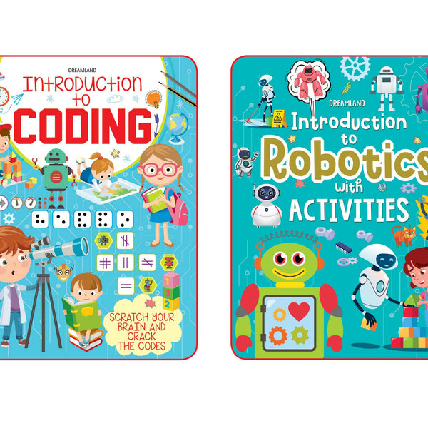 Dreamland Introduction to Coding and Robotics, 2 Books Pack - Distacart