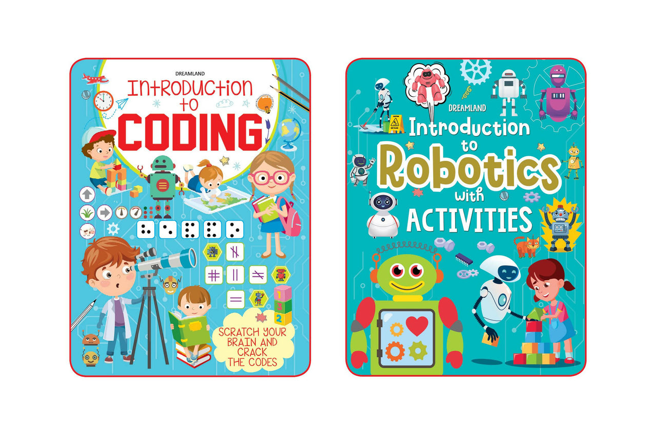 Dreamland Introduction to Coding and Robotics, 2 Books Pack - Distacart