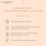 Thumbnail for Glamveda Almond & Honey Nourishing Foaming Face Wash