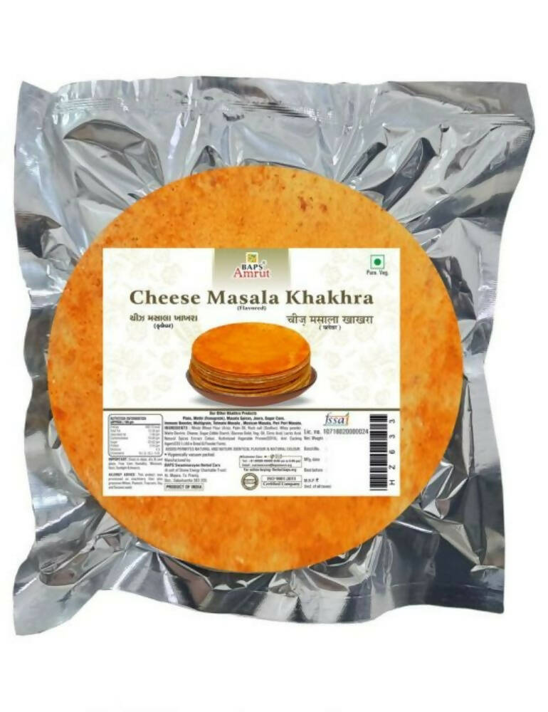 Baps Amrut Khakhra Cheese Masala - Distacart