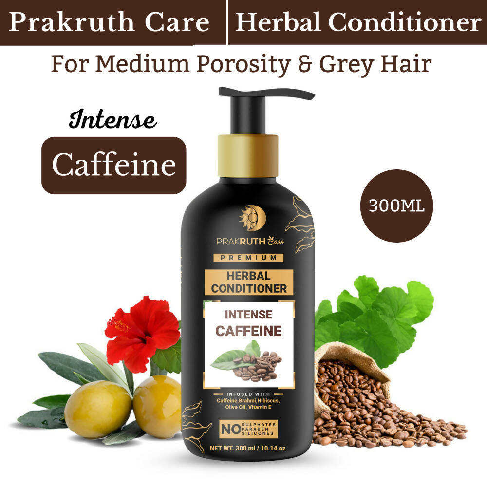 Prakruth Ayurvedic Premium Herbal Intense Caffeine Conditioner - Distacart