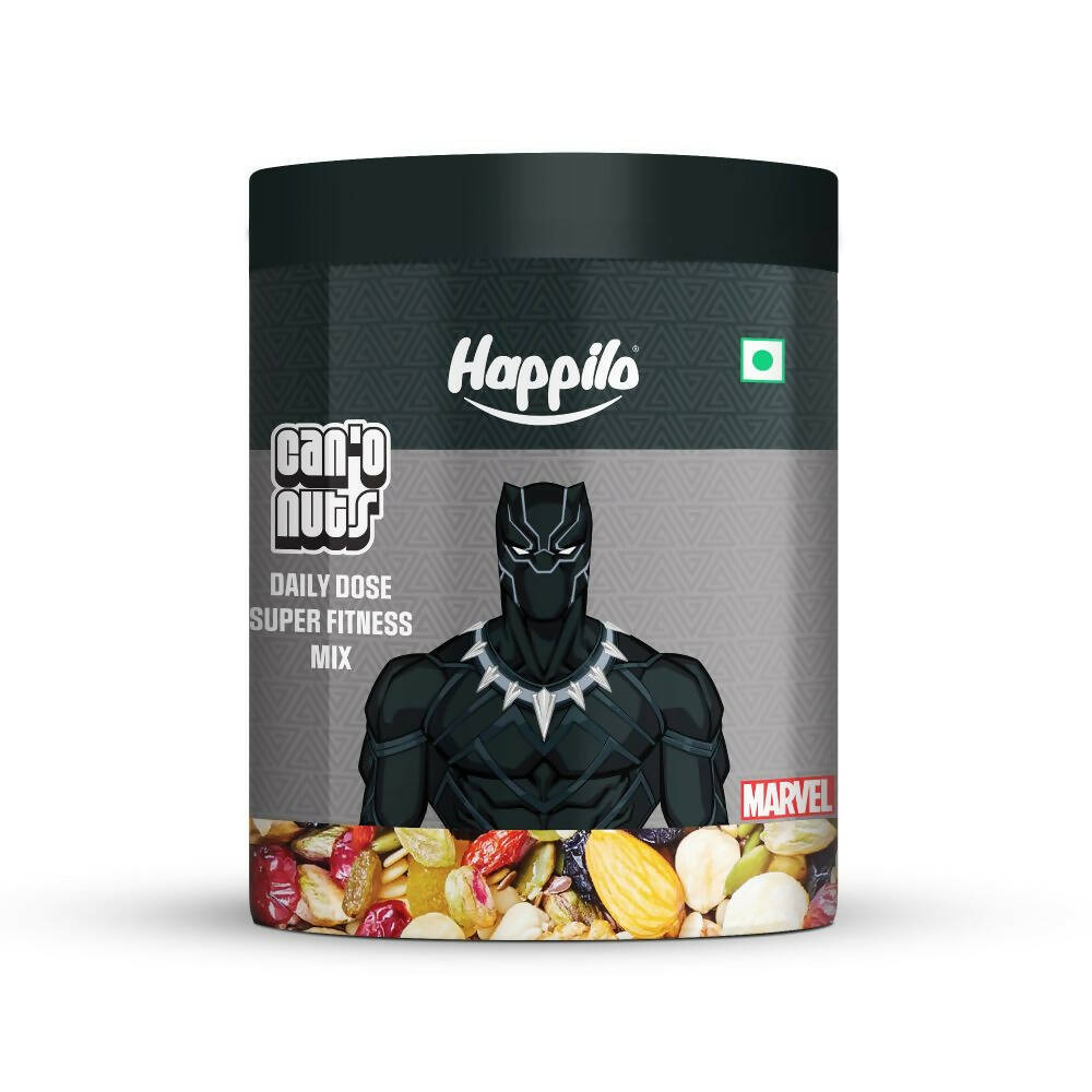 Happilo Daily Dose Super Fitness Mix-Marvel Black Panther Edition - Distacart