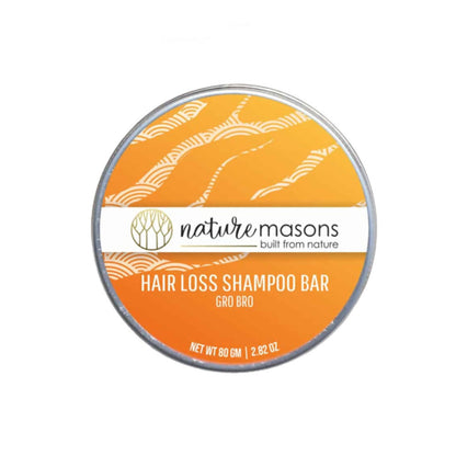 Nature Masons Grow Bro Hair Loss Shampoo Bar - Distacart