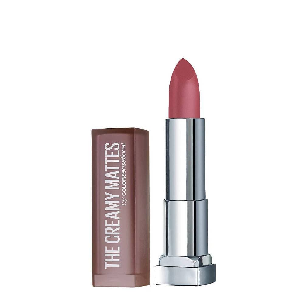 Maybelline New York Color Sensational Creamy Matte Lipstick / Chilli Nude - Distacart