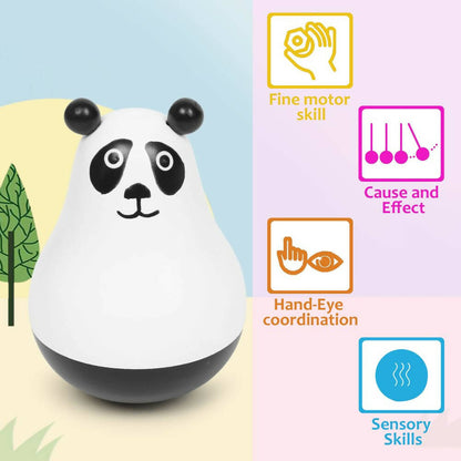 Matoyi Roly Poly Toys For Kids – Wobbly Panda - Distacart