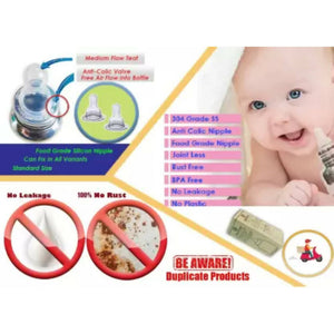 Goodmunchkins Stainless Steel Feeding Bottle 304 Grade Steel, Jointless, BPA Free, Rustfree Bottle for Kids - Distacart