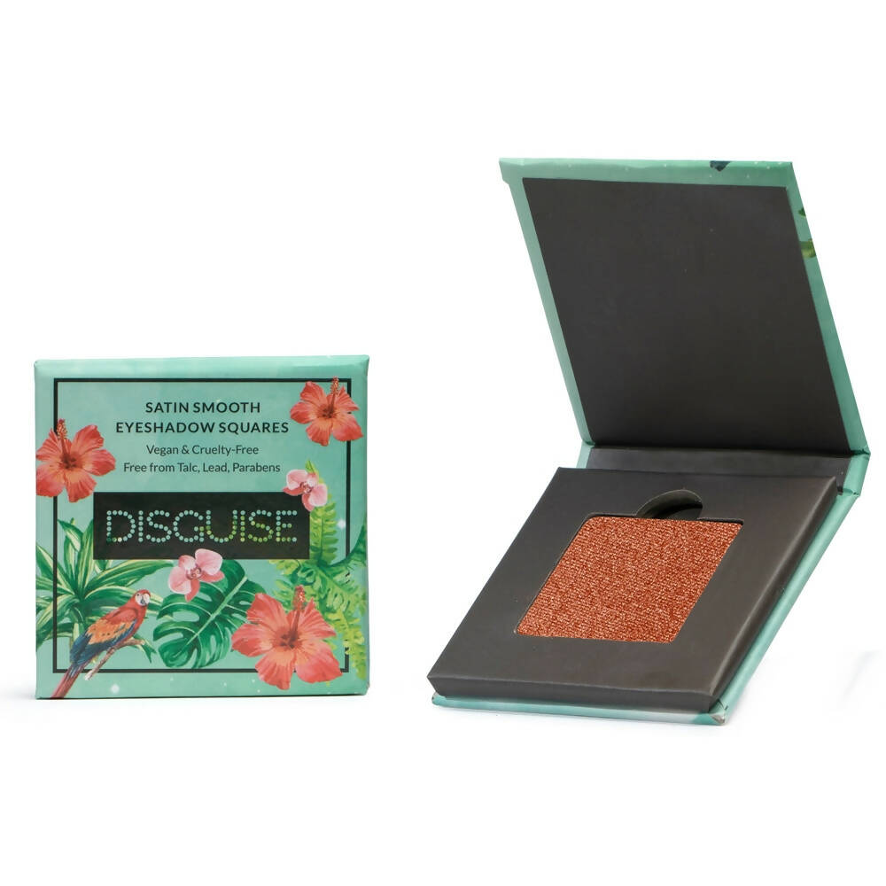 Disguise Satin Smooth Eyeshadow Squares - Satin Copper Lava 205 - Distacart