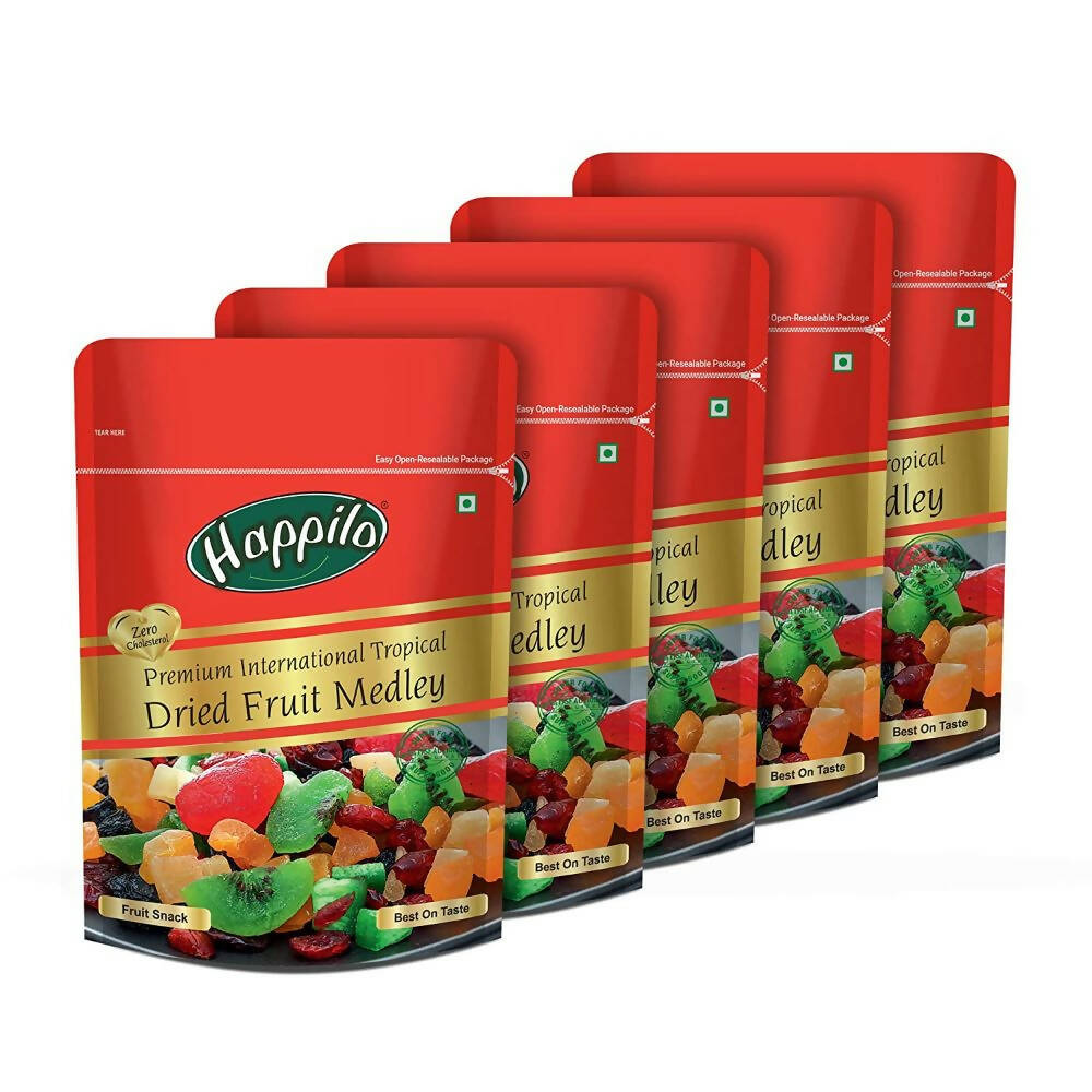 Happilo Premium International Dried Tropical Fruit Medley - Distacart