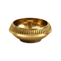 Thumbnail for Spillbox Gold Toned Kuber Nandha Deep Pooja Essentials - Distacart