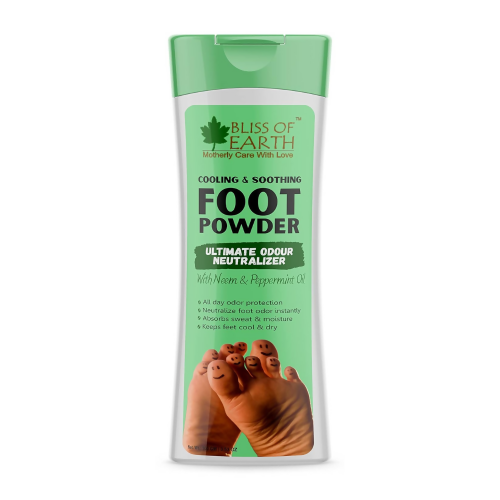 Bliss of Earth Foot Odour Remover Powder - Distacart