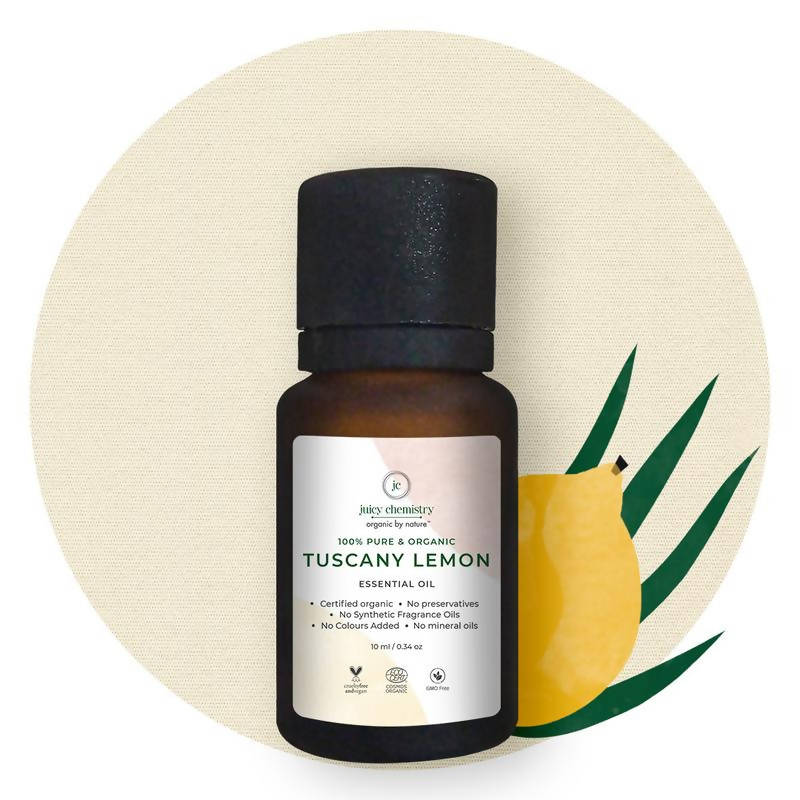 Juicy Chemistry Tuscany Lemon Essential Oil - Distacart
