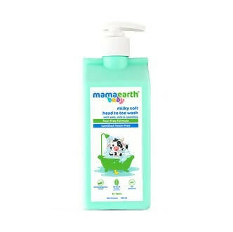 Mamaearth Milky Soft Head to Toe Wash With Oats, Milk & Calendula For Babies - Distacart