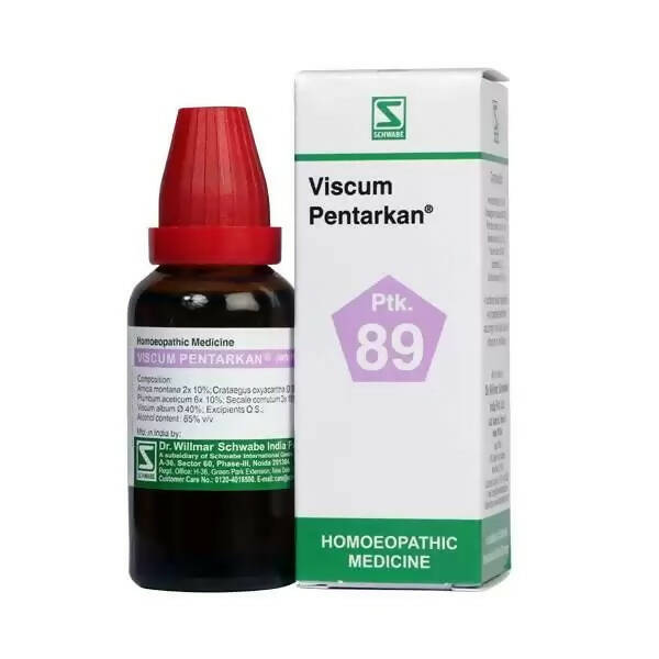 Dr. Willmar Schwabe India Viscum Pentarkan Ptk 89 Drops - Distacart