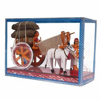 Thumbnail for Kondapalli Bullock Cart With Frame (Big size) - Distacart