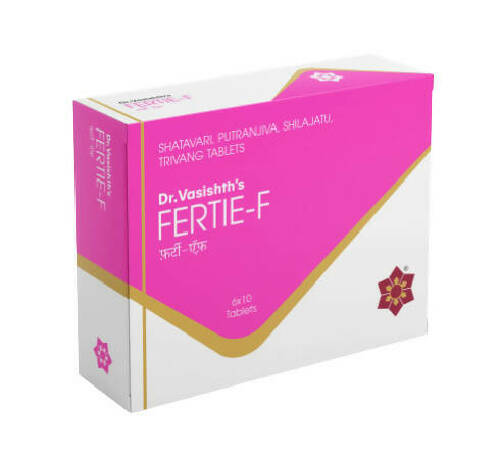 Dr.Vasishth's Fertie-F Tablets - Distacart