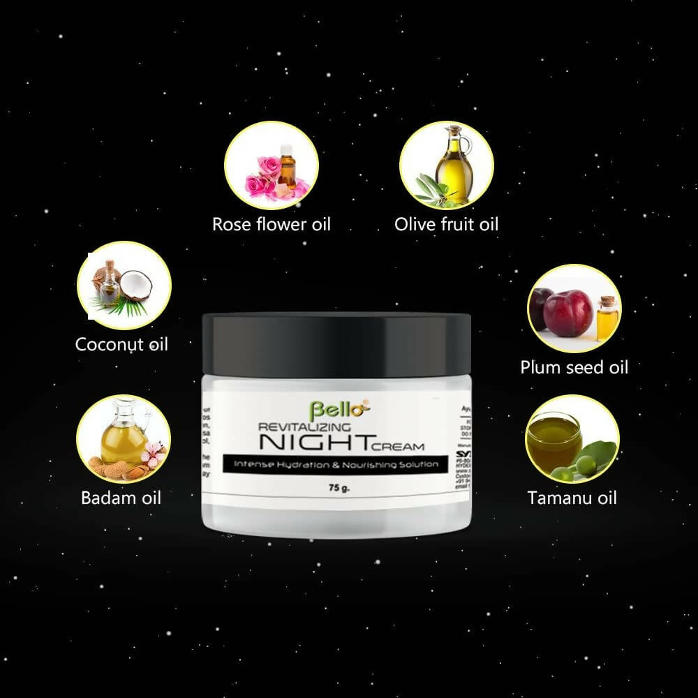 Bello Herbals Revitalizing Night Cream - Distacart