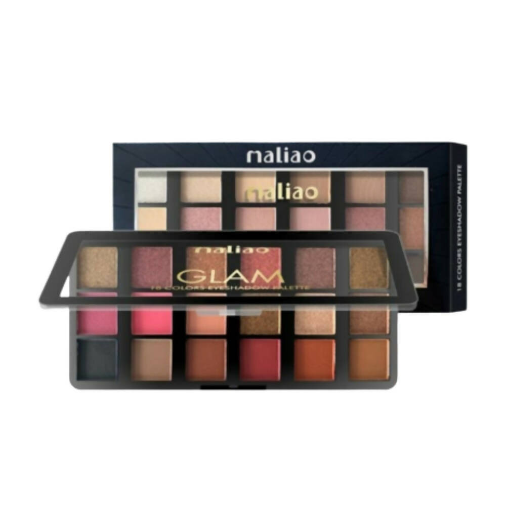Maliao Professional Matte Look Glam 18 Colors Eyeshadow Palette - Distacart