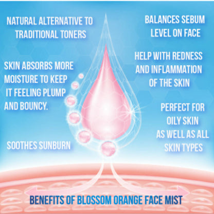 Sarva by Anadi Blossom Orange Face Mist - Distacart