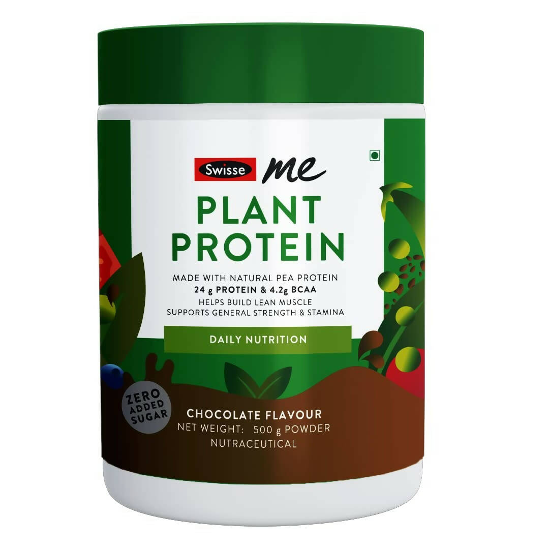 Swisseme Plant Protein Powder - Daily Nutrition For Men & Women - Distacart