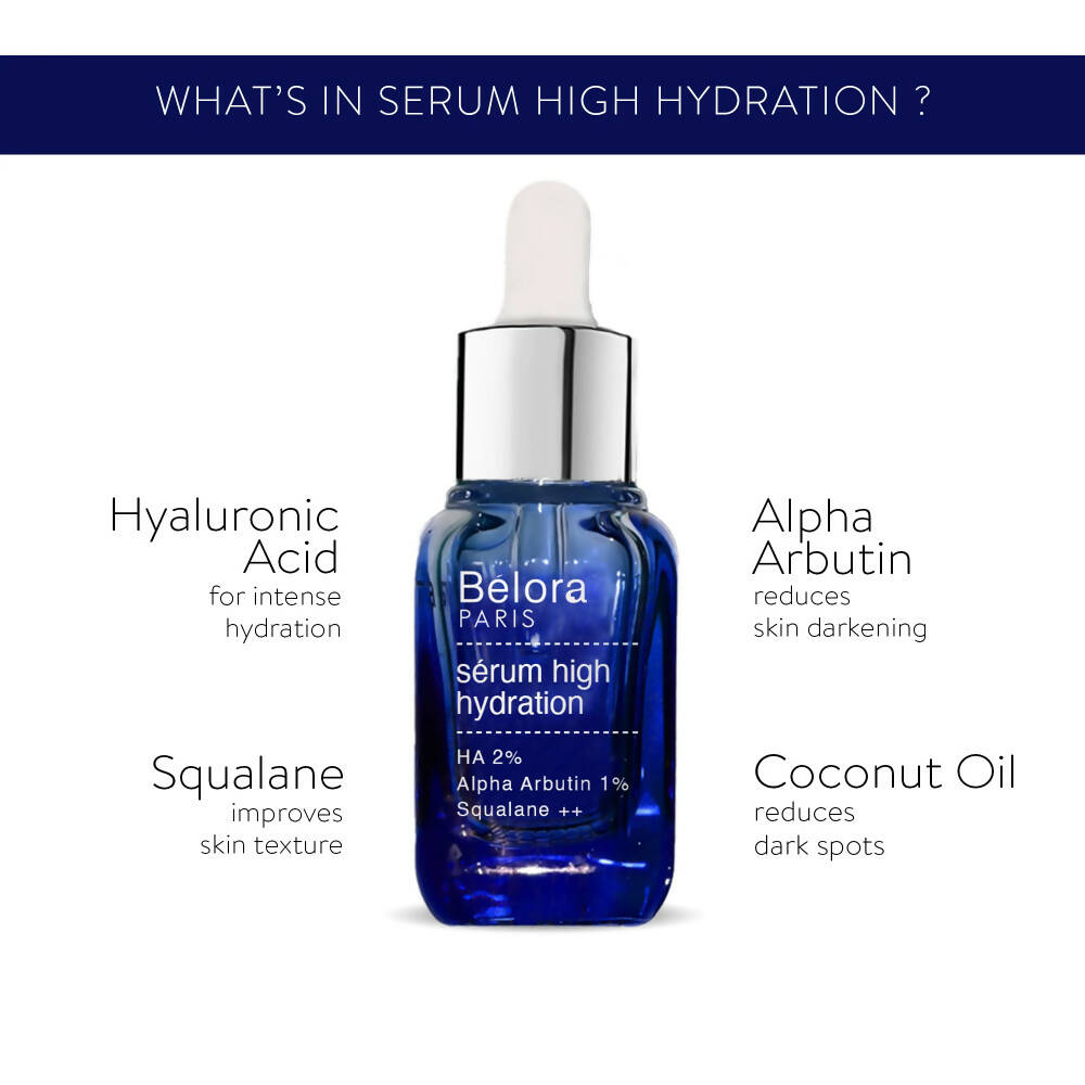 Belora Paris High Hydration - Hyaluronic Acid Serum - Distacart