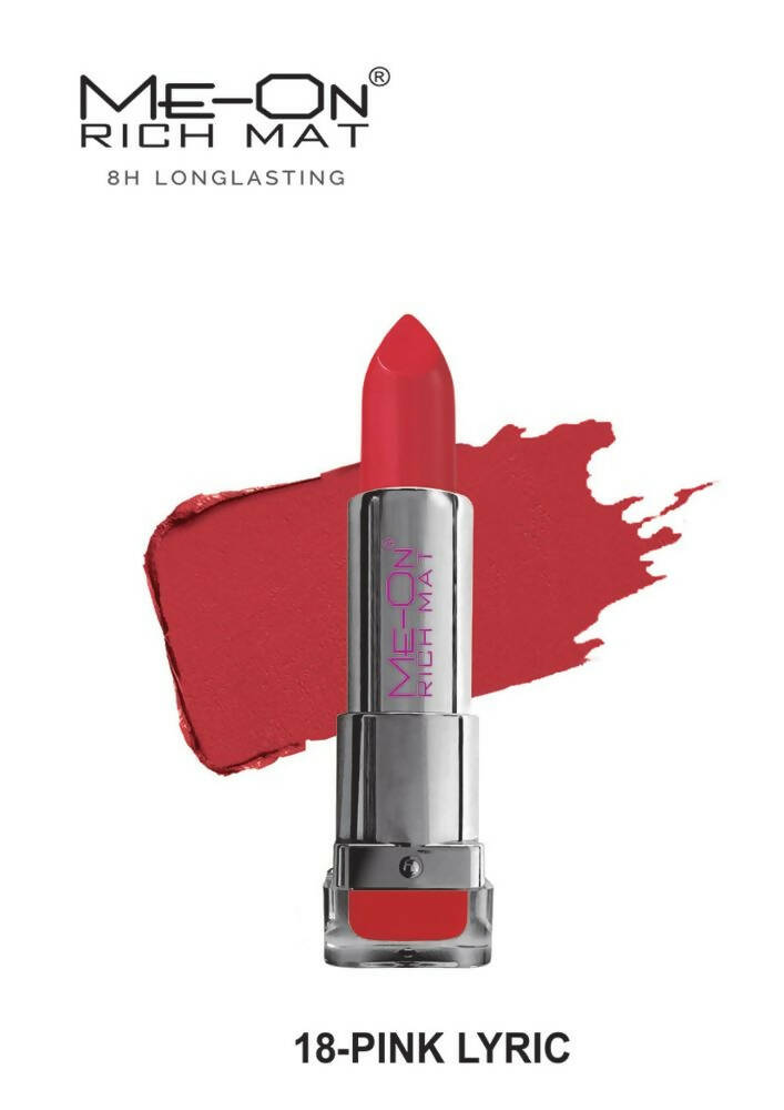Me-On Professional Rich Mat Lipstick Shade 18 - Distacart