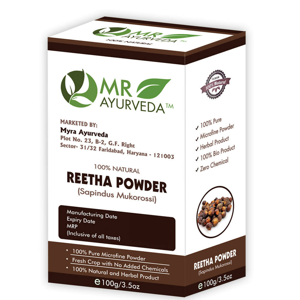 MR Ayurveda Reetha Powder - Distacart
