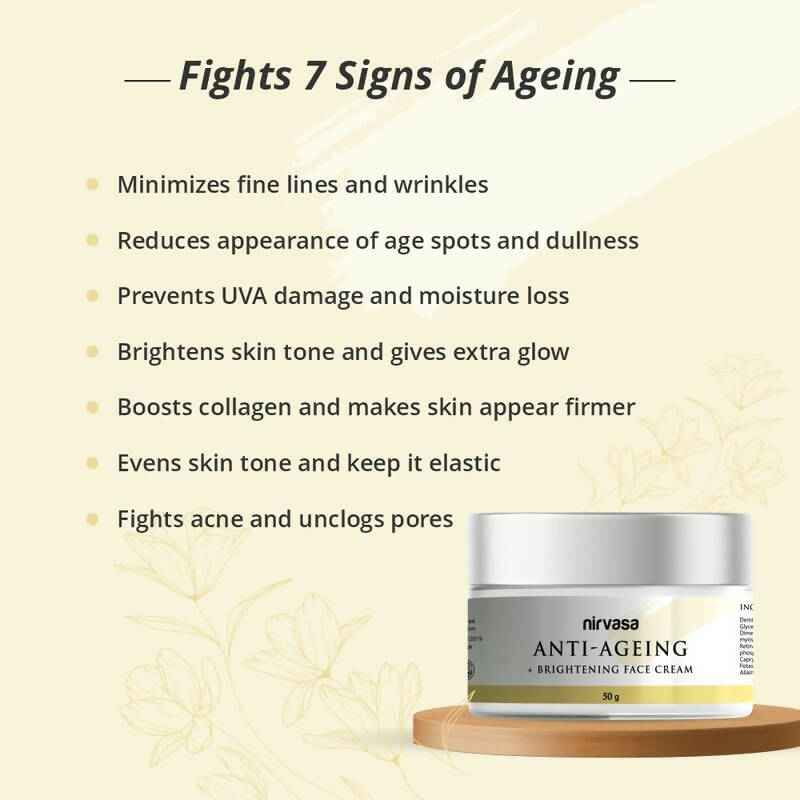Nirvasa Anti-Ageing & Brightening Cream - Distacart