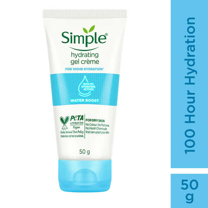 Simple Water Boost Hydrating Gel Creme for 100 HR Hydration - Distacart