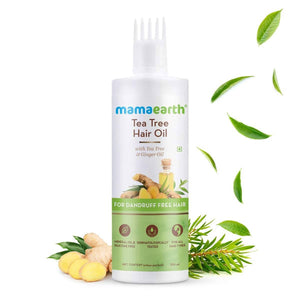 Mamaearth Tea Tree Hair Oil For Dandruff Free Hair