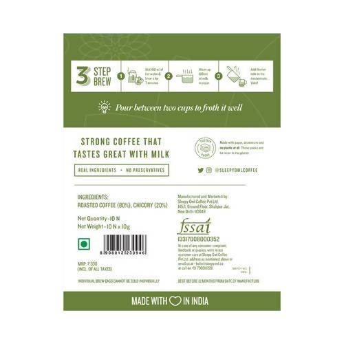 Sleepy Owl Madras Blend Filter Coffee