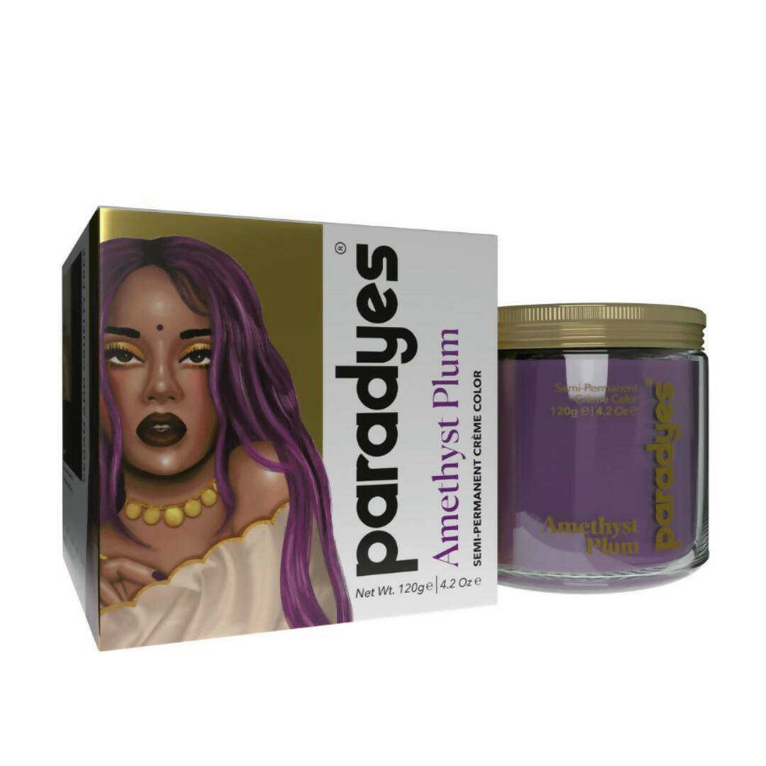 Paradyes Amethyst Plum Semi-Permanent Hair Color - Distacart
