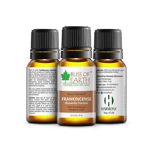 Bliss of Earth Premium Essential Oil Frankincense - Distacart