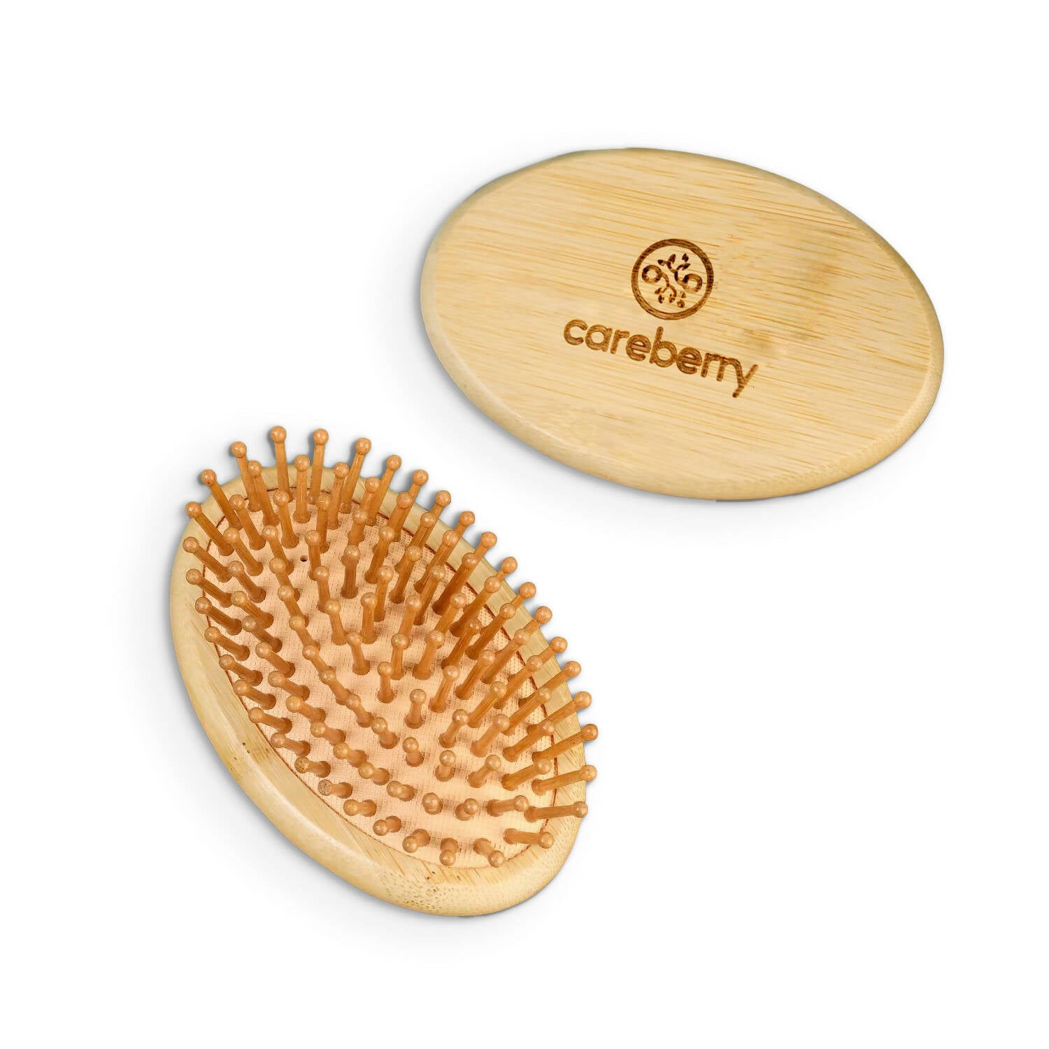 Careberry Bamboo Bliss Mini Hairbrush - Distacart