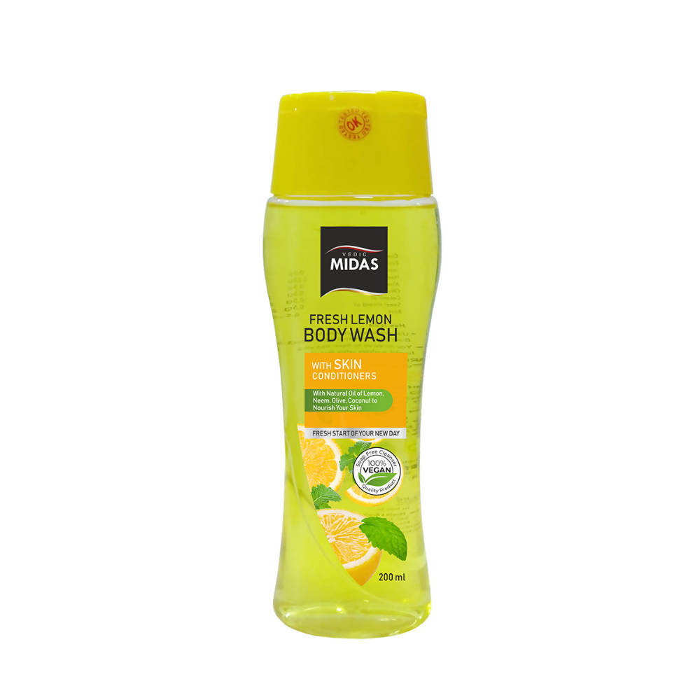 Vedic Midas Fresh Lemon Body Wash - Distacart