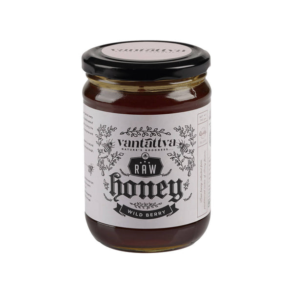Vantattva Nature's Goodness Wild Berry Raw Honey - Distacart