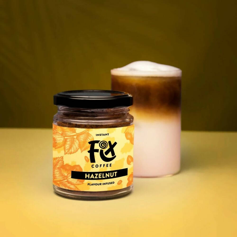 FIX Coffee Hazelnut Instant Coffee Powder - Distacart