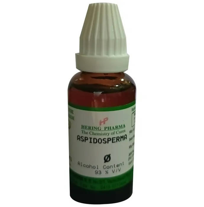 Hering Pharma Aspidosperma Mother Tincture Q - Distacart