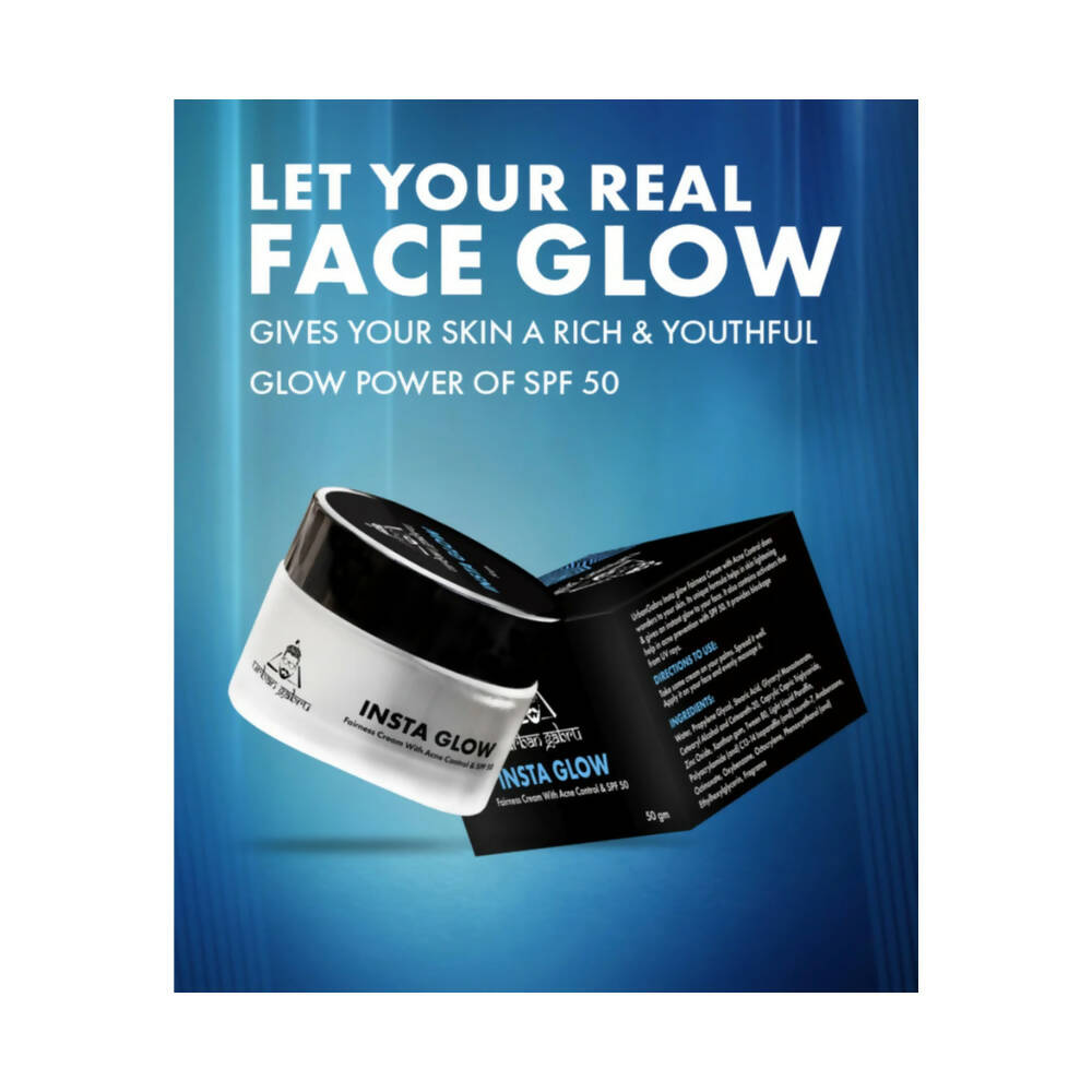 Urbangabru Insta Glow Fairness Cream for Men with SPF 50 - Distacart