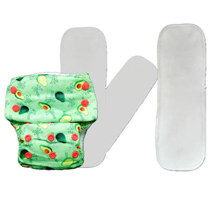 Kindermum Nano Pro Aio Cloth Diaper (With 2 Organic Inserts And Power Booster)- Avo Cuddle For Kids - Distacart