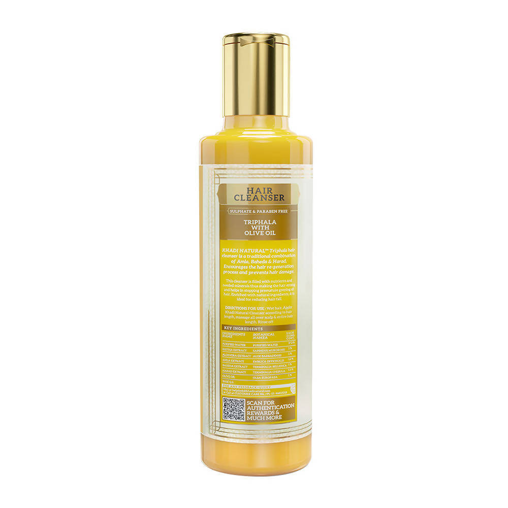 Khadi Natural Triphala with Olive Oil Hair Cleanser