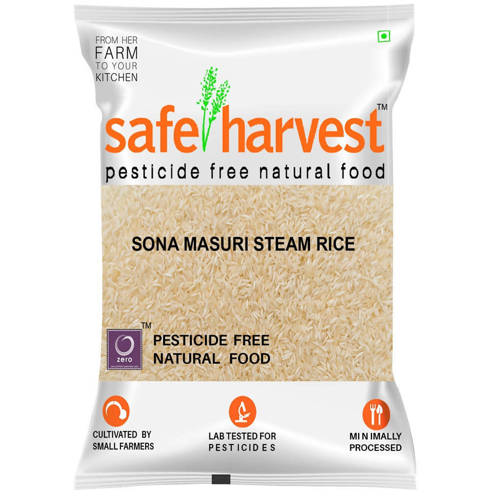 Safe Harvest Sona Masuri Steam Rice - Distacart