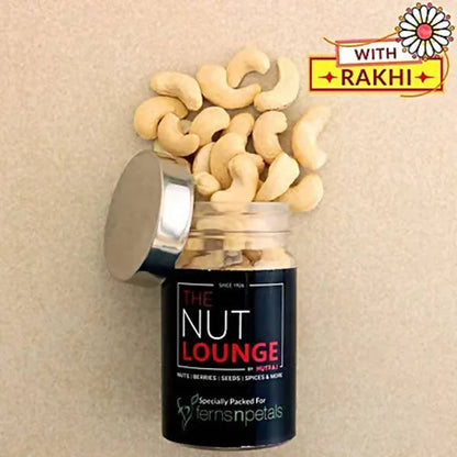 Divine Lord Ganesha Rakhi & Cashew Jar - Distacart