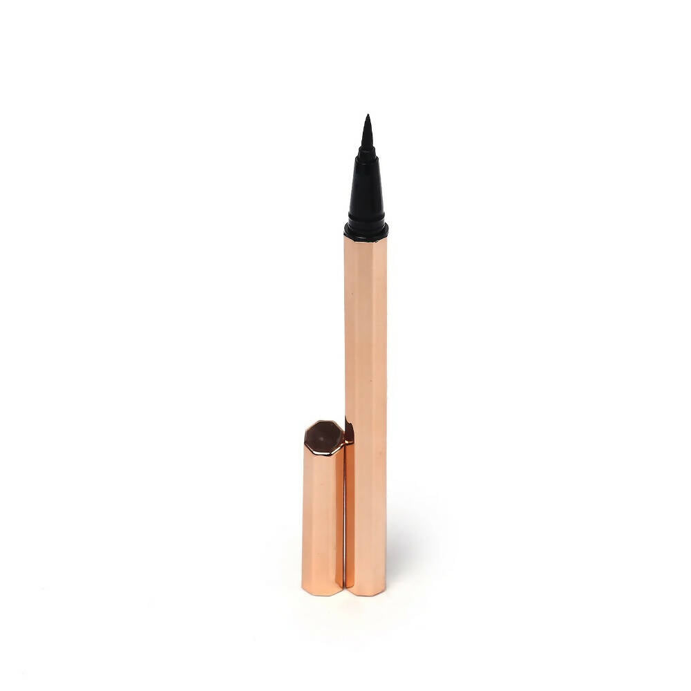 Maliao Professional Matte Look Jet Black Liquid Eyeliner - Distacart