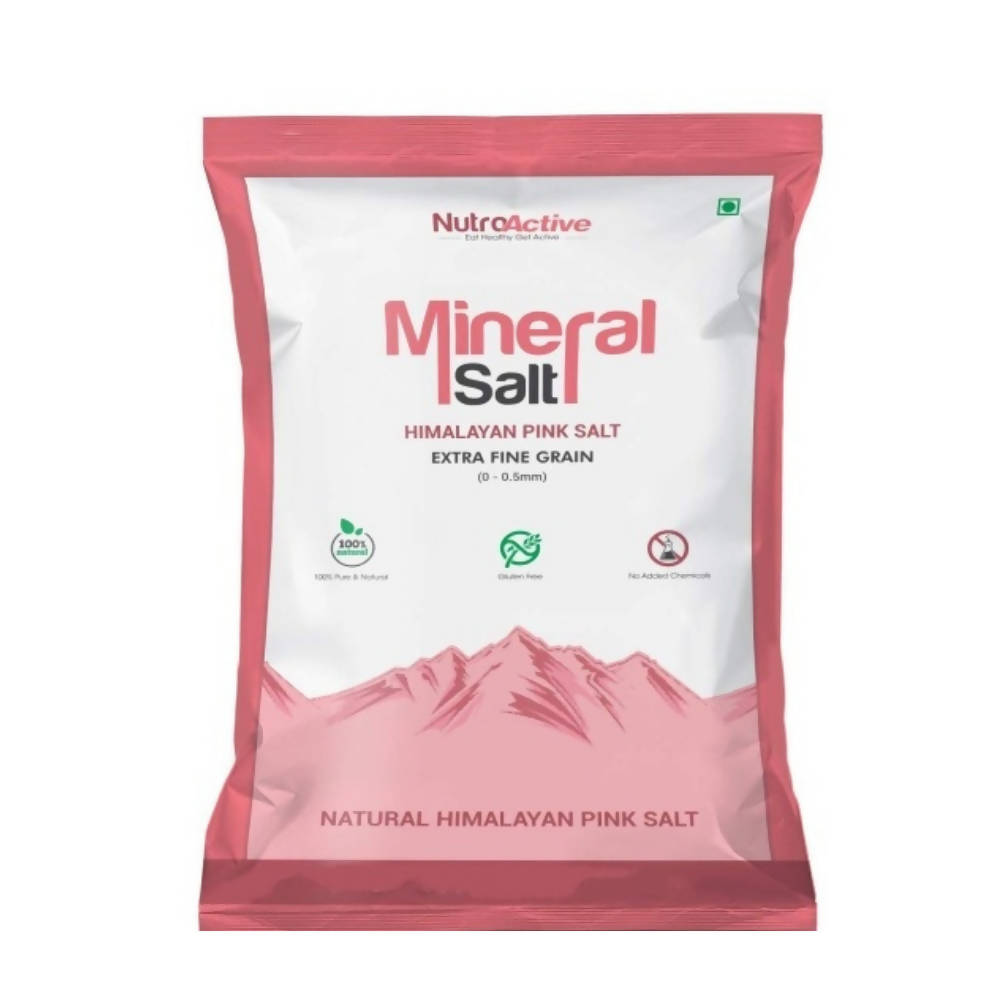 NutroActive Mineral Salt Himalayan Pink Salt Extra Fine Grain